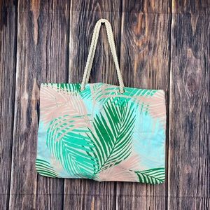 Floral Beach Bag and Smaller Carry Case